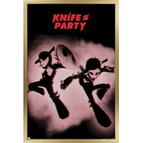 Knife Party - Battle Sirens Wall Poster, 22.375" x 34", Framed