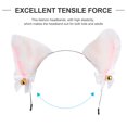 thumbnail image 5 of Cabello de fiesta Cat Ears Headband Animal Cosplay Accesorios para el cabello (Bell de oro), 5 of 5