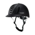 thumbnail image 4 of Casco de equitación para hombre y mujer, moderno y de verano, ajustable. Flor de carbono negro, 4 of 9