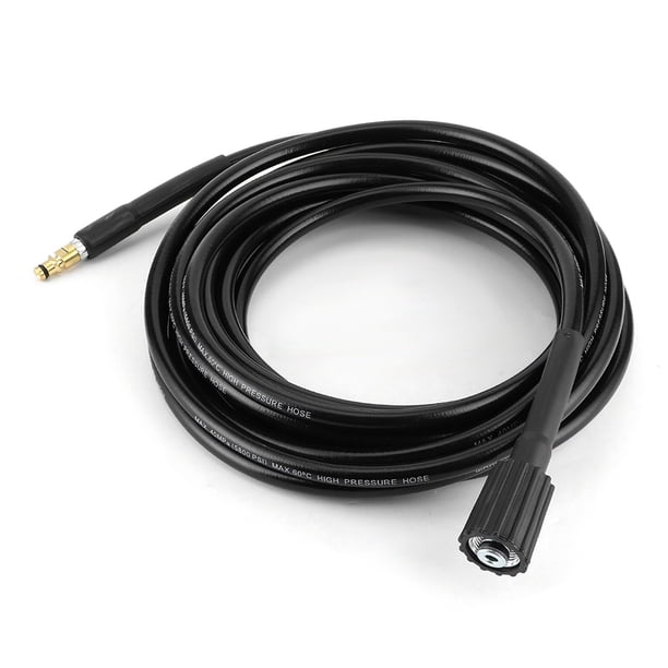 Manguera De Lavado Automático De 40MPa/5800PSI, Tubo De Goma Para Limpieza De Agua A Alta Presión Con Trenza De Alambre De Acero, K2, Para Limpieza De Desagües Y