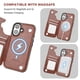 thumbnail image 5 of Funda tipo cartera OT ONETOP para iPhone 16 de 6.1 pulgadas, piel sintética, RFID, 5 of 9