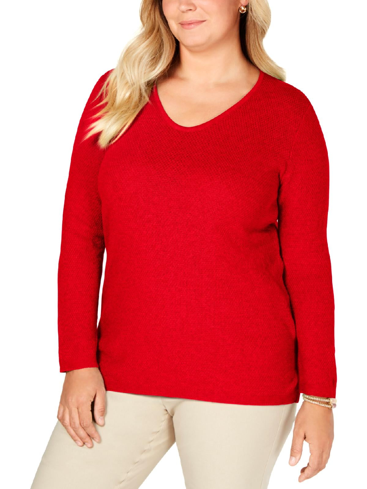 Karen Scott | Sweaters | X 2x Navy Blue Scoop Neck Tunic Sweater Plus Size 5eefb92a12d8802b5dc631bf