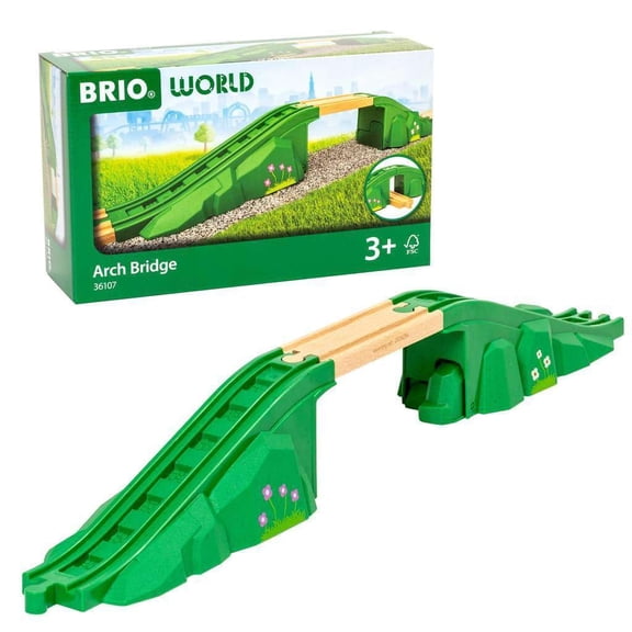 BRIO World - 36107 Arch Bridge | Toy Train Set Accessory for Kids Aged 3 Years Up