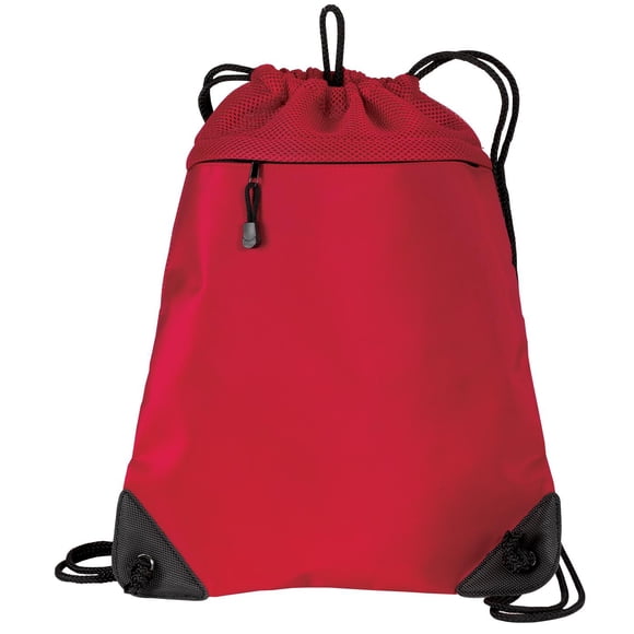 Port Authority® - Cinch Pack con ribete de malla. BG810 Autoridad Portuaria BG810