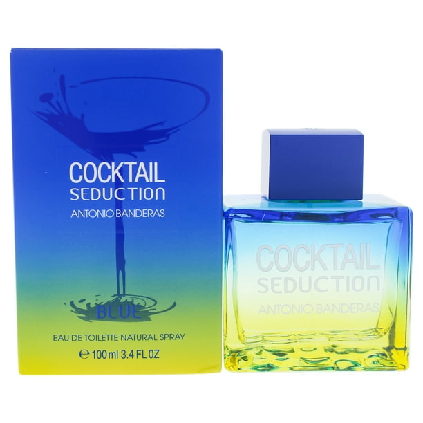 Cocktail Seduction Blue by Antonio Banderas for Men 3.4 oz EDT