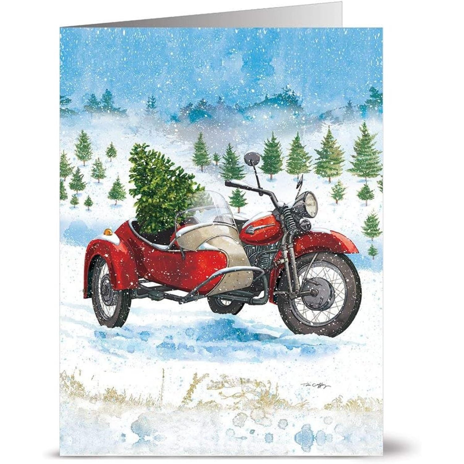 Note Card Cafe Christmas Card Assortment with Envelopes | 24 Pack ...