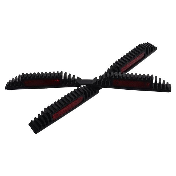 BRIGHTFUFU 1 par de tiras anticolisión para parachoques delantero de coche, antiarañazos, protector de parachoques delantero y trasero, topes de puerta para camionetas y camionetas.
