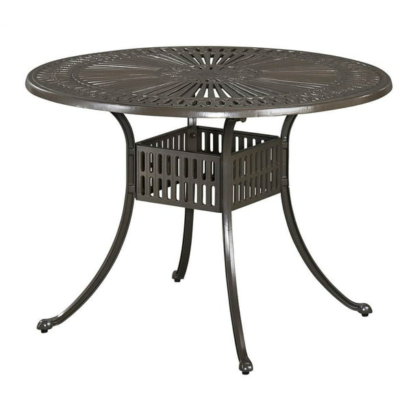 Largo 42 In Outdoor Round Dining Table, 42 Inch Round Outdoor Dining Table