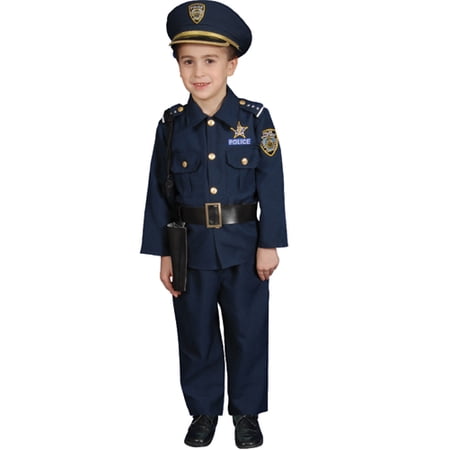 UPC 086138900030 product image for Police Officer Deluxe Kids Costume | upcitemdb.com