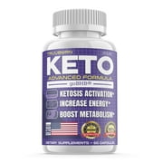 (Official) TruuBurn Keto With BHB, Pills, Advanced BHB Ketones, 1 Bottle Package, 30 Day Supply