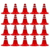 50pcs Traffic Roadblocks Simulation Sand Table Props DIY Road Cone Signs