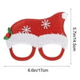thumbnail image 2 of IDEANATEGRATE Glasses Props Novel Design Creative For Boys Girls Costumes Carnival Masquerade Performance Party 5Pairs, 2 of 8