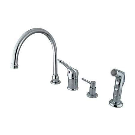 Elements Of Design Wyndham Single Handle Kitchen Faucet Walmart Com