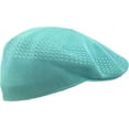 thumbnail image 3 of Classic Mesh Ivy Newsboy Ivy Cap Hat Crochet Driving Golf Ventair Cabbie, 3 of 5