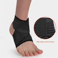 thumbnail image 2 of Elastic Compression Bandage Wrap Wrist Ankle Elbow Band Knee Brace Calf Support, 2 of 4