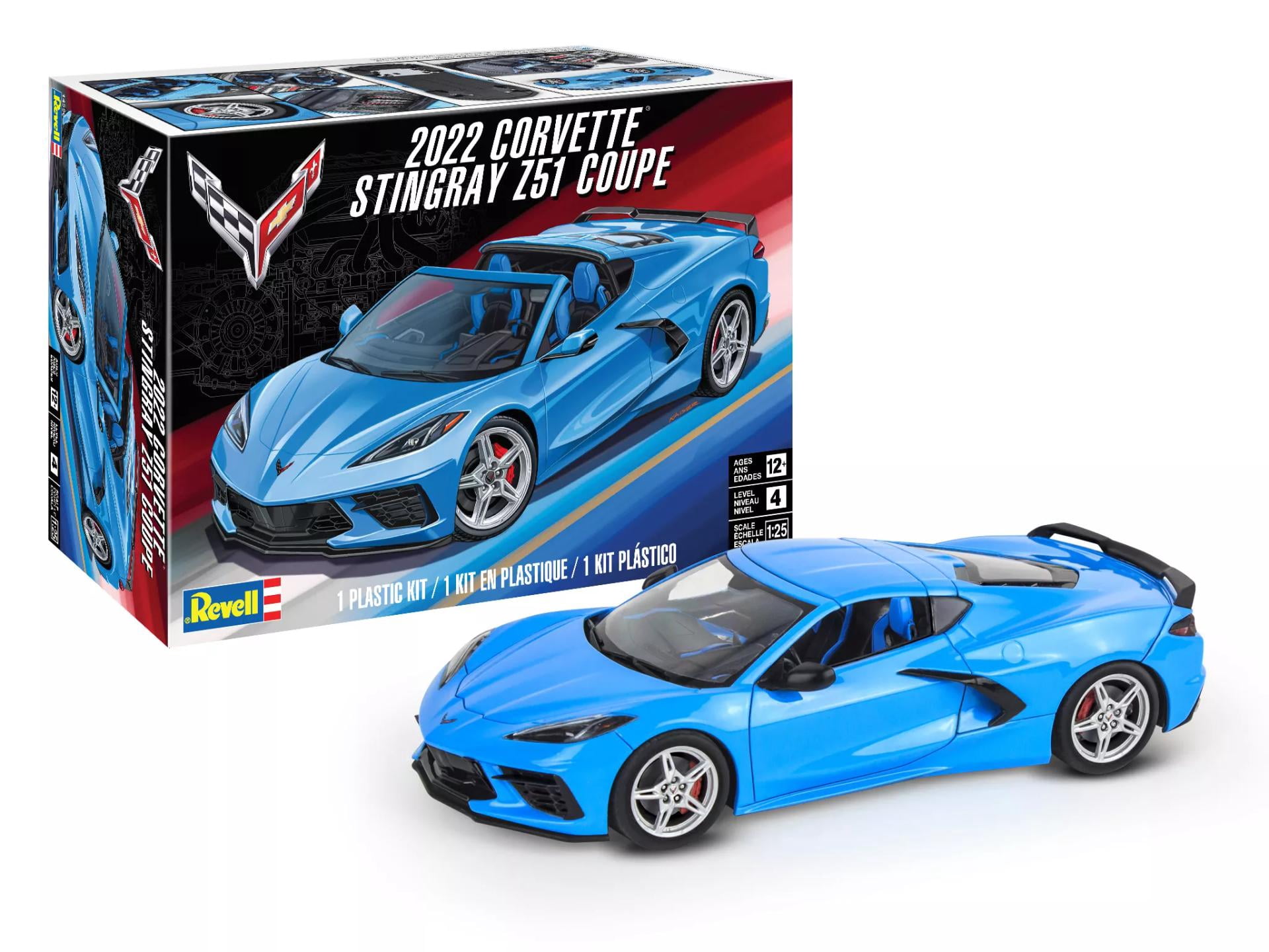 Revell Model Kit 2022 Chevrolet Corvette Stingray Z51 Coupe 1/25 