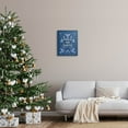 thumbnail image 2 of Peace On Earth Blue Doves Holiday Graphic Art Gallery Wrapped Canvas Print Wall Art, 2 of 7
