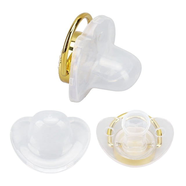 Chupete para bebé súper ligero y flexible, reduce la fatiga bucal, imita la forma de la Lengua, Hecho de material Seguro para Regalos de Cumpados de Aniversario de baby shower
