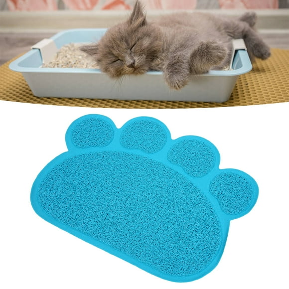 Cat Litter Mat, Waterproof PVC Cat Litter Box Pad Litter Box Mat Cat Mats For Litter Large Non Slip Kitty Litter Mats Litter Trapping Mat For Indoor Floor