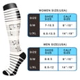 thumbnail image 6 of 7 Pairs Medical Sport Compression Socks - 15-20mmhg Graduated Knee-High Support for Men & Women, Ideal for Soccer, Running, and Nurses, 6 of 7