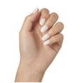 thumbnail image 2 of KISS Gel Fantasy, Press-On Nails, Perfect Fit, White, Short Oval, 28 Count, 2 of 7
