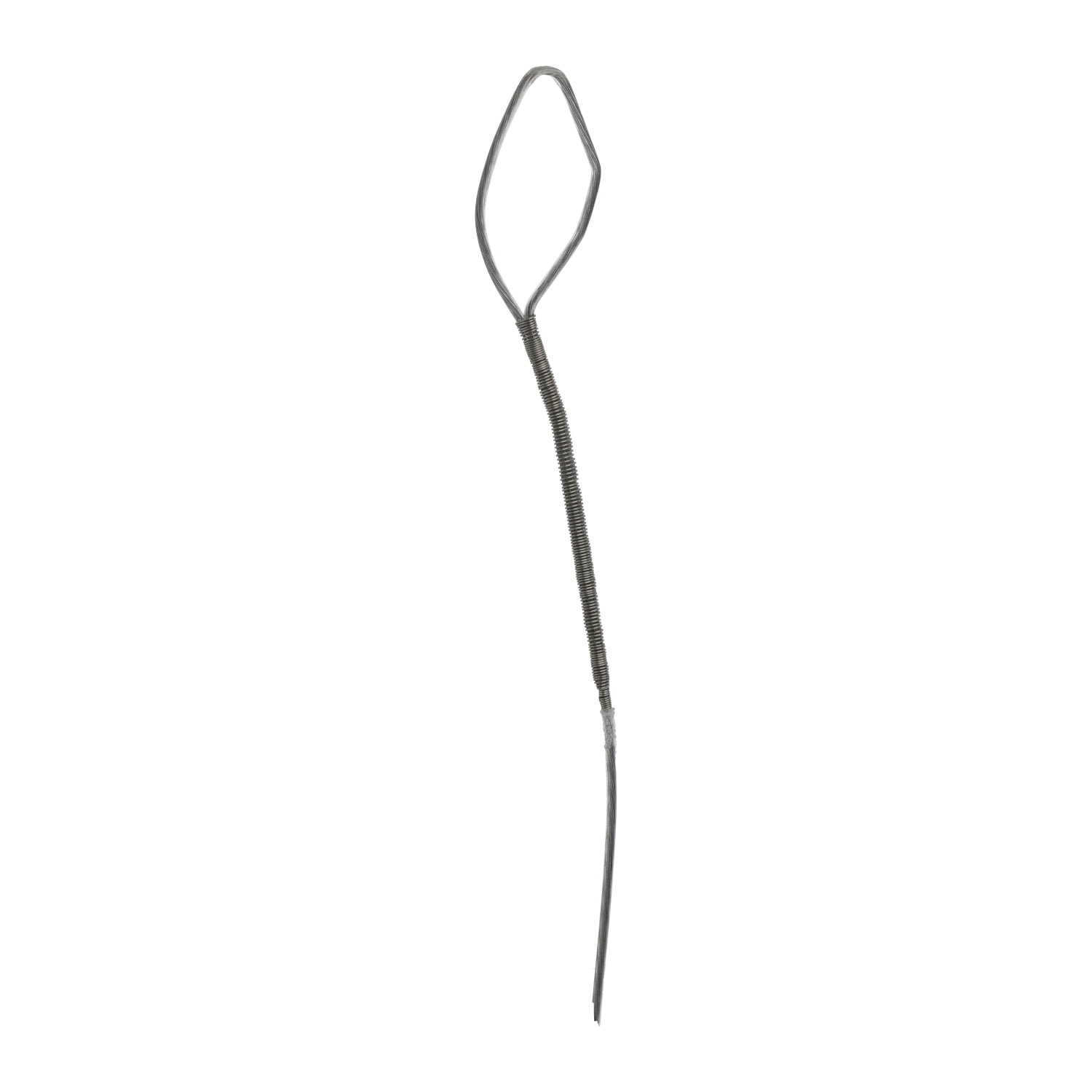 (2 pack) Eagle Claw Snelled Nylawire 5 Pack Nickel 2X Long Shank Hook, Size 2/0