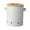 White Medium, variant on Fiocias Potato Storage Tin with Lid Potato Onion Garlic Storage Bin for Kitchen Home Black Small