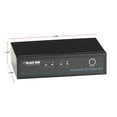 thumbnail image 3 of Black Box ServSwitch KVM Switch DT DisplayPort with USB and Audio, 2-Port - 2 Computer(s) - 1 Local User(s) - 2560 x 1600 - 6 x USB - DesktopDisplayPort, 3 of 3