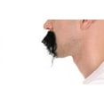 thumbnail image 4 of HPO Adult  Men's Fake Mustache Costume Sticky – Black Long Curly Mustachs Facial Hair for Halloween & Cosplay, 4 of 5