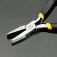 thumbnail image 3 of SPEEDWOX Duck Bill Fine Pliers Flat Nose Chain Nose Pliers for Jewelry Making 5 Inches Mini Precision Smooth Flat Jaws Non-slip Damping Handles Small Pliers Jewelry Beading Repair Crafts Tools, 3 of 7