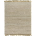thumbnail image 2 of Hauteloom Varda Jute Living Room, Bedroom Area Rug - Traditional, Transitional - Tan, Pearl - 2' x 3', 2 of 7