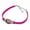 Pink, variant on Peanut Butter and Jelly Together PB&J Best Friends Novelty Suede Leather Metal Bracelet
