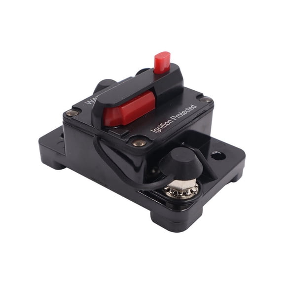 Phyun 12V-48V 50 Amp In-Line DC Circuit Breaker Solar/Audio/Car/RV 50A/50AMP Fuse