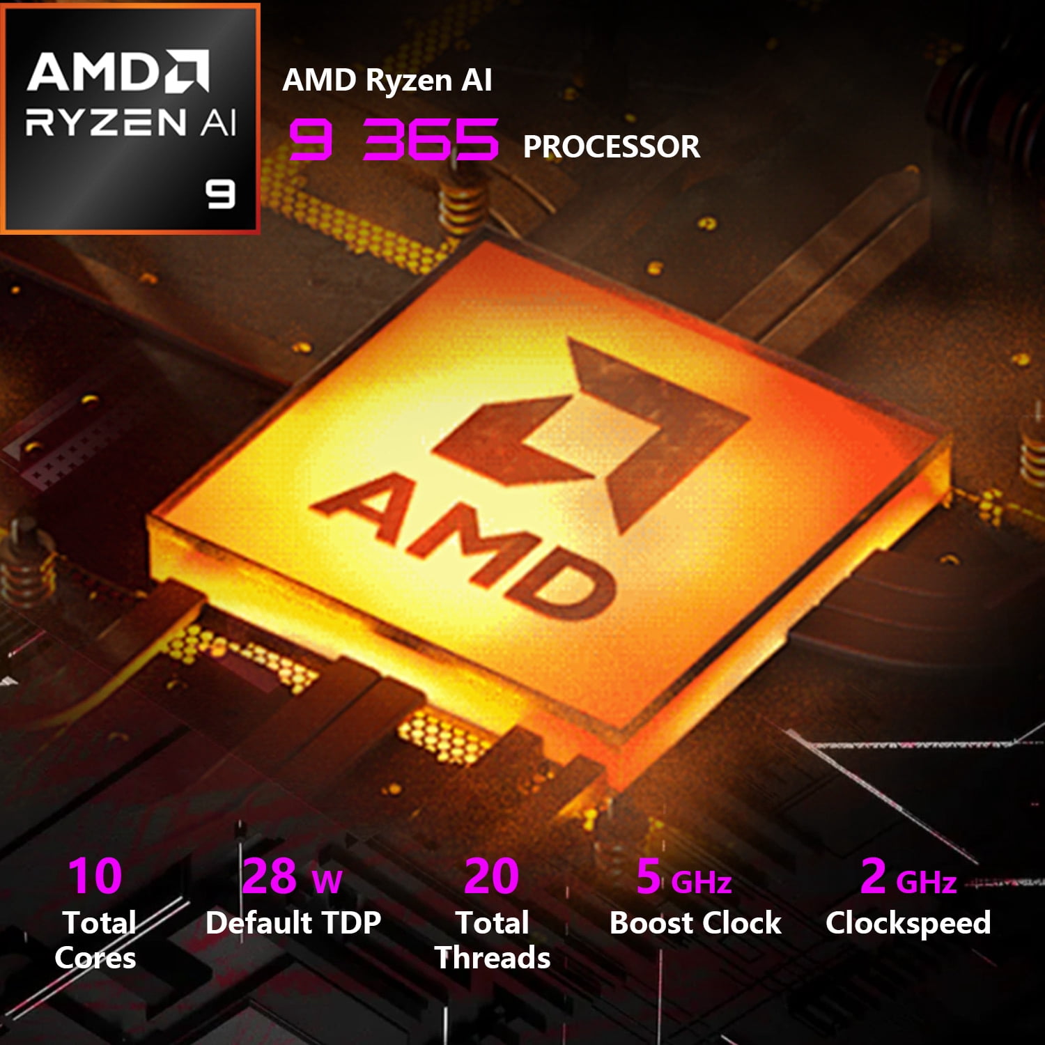 HP Omen 17.3" FHD 144Hz IPS Gaming Laptop, AMD Ryzen AI 9 365, Nvidia RTX 5060 8GB GDDR7, 16GB DDR5 RAM, 1TB SSD