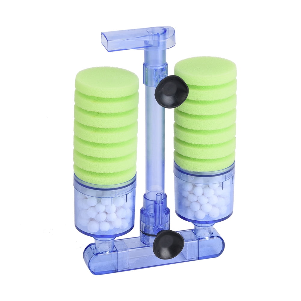 LYUMO Aquarium Filter Air pump Sponge Biochemical Oxygen Pump for Mini Fish Tank Supplies, Sponge Pump ,Aquarium Filter