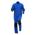 thumbnail image 5 of Zedker Men's Coveralls and Work Jumpsuit for Men Coveralls Long Sleeve Overall Loose Workwear with Pockets,Plus Size Blue L, 5 of 8