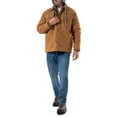 thumbnail image 5 of Wrangler Workwear Men's & Big Men's Quilted Lined Shirt Jacket, Sizes S-5XL, 5 of 9