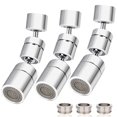 thumbnail image 1 of 2pcs Multifunctional Faucet Universal Splash Filter Faucet,Upgrade 1080° Big Angle Spray Aerator,Oxygen-Enriched Foam,Leakproof,2 Water Outlet Modes,Sink Water Filter Faucet, 1 of 6