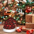 thumbnail image 6 of Balery Tomatoes And Chili Pattern Santa Hat Christmas Hat Funny Christmas Hat Christmas Knitted Beanie Hat For Men Women Adult, 6 of 6