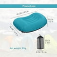 thumbnail image 4 of Ultra-Light Inflatable Travel Pillow: Ergonomic Neck Support for Camping &, 4 of 9