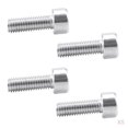 thumbnail image 1 of 20 piezas de aleación de aluminio DYNWAVEMX Tornillos de cabeza hexagonal soporte de botella de agua plateado, 1 of 8
