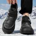 thumbnail image 2 of SKIUHS Snow Boots Winter Shoes Slip On Boots for men Waterproof Booties Comfortable Outdoor Anti Slip Shoes, 2 of 5