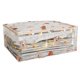 thumbnail image 1 of Bolsa De Almacenamiento De Edredón Estampada Bolsa de almacenamiento transparente Bolsa organizadora de equipaje plegable Bolsa para mudanzas (L), 1 of 9