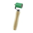 thumbnail image 4 of Rodillo de costura compacto con mango de madera Rodillo de presión de silicona de alta temperatura Rodamientos verdes, 4 of 8