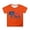 Orange, variant on Graphic Tees for Girls: Short Sleeve Crewneck Tops 5-14 Years Comfortable & Casual for Everyday Wear & Summer Parties