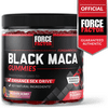 Force Factor Black Maca Gummies, 400mg, Enhance Sex Drive, Passion Berry Flavor 60 gummies