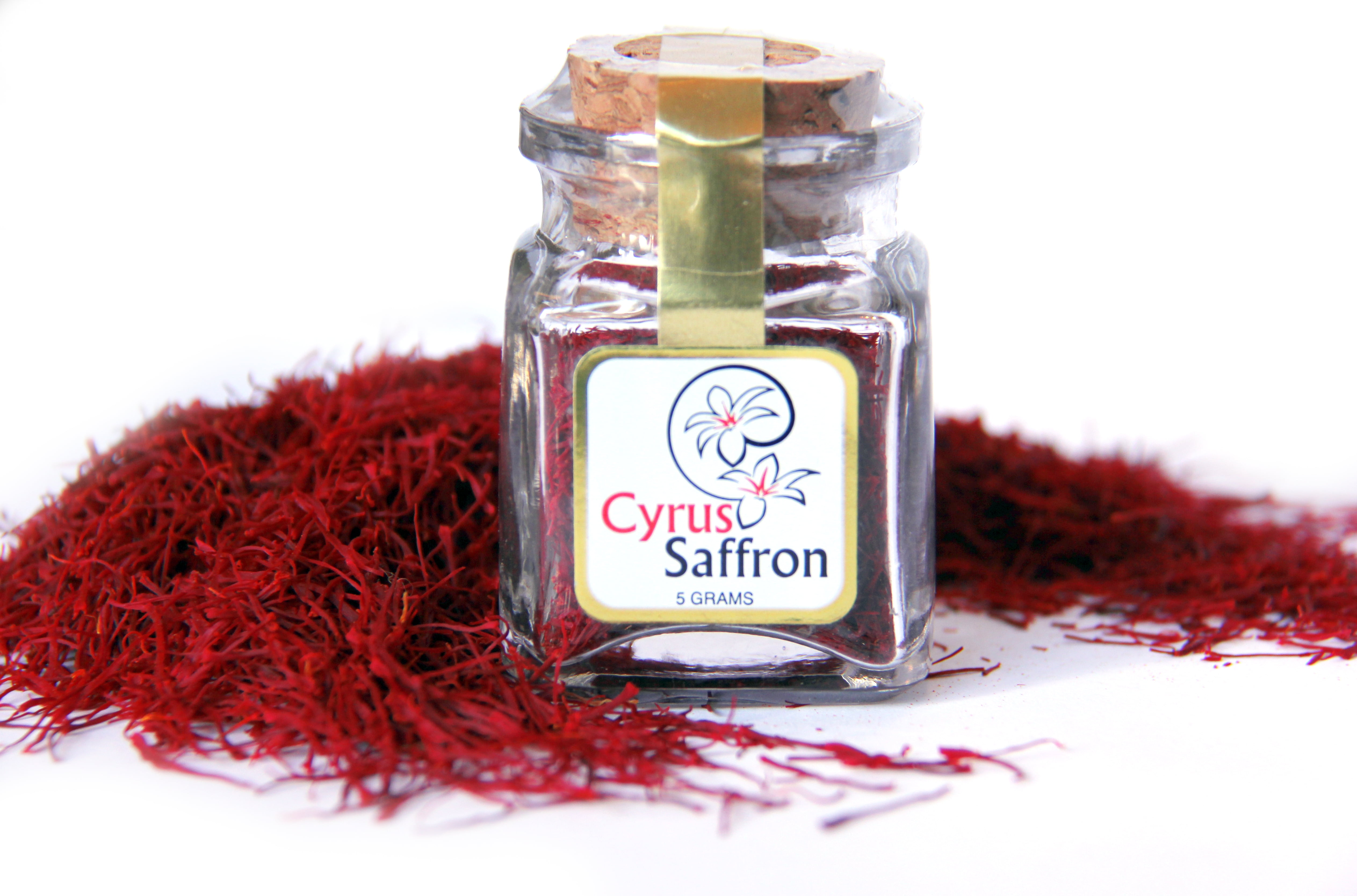 cyrus gourmet, spanish saffron la mancha premium/ 220+ grade azafran