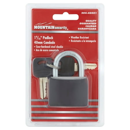 Mountain Security 1 9/16" Padlock