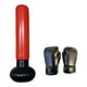 thumbnail image 2 of Bolsa de boxeo inflable con guantes de boxeo Bolso de kickboxing Box Boxking Box para un dispositivo de boxeo para adultos para entrenamiento de Rojo, 2 of 8