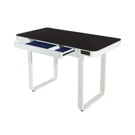 - Powell Lynk Desk with Adjustable Height, White